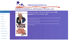 Desktop Screenshot of americansurgicalinstrument.com