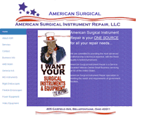Tablet Screenshot of americansurgicalinstrument.com